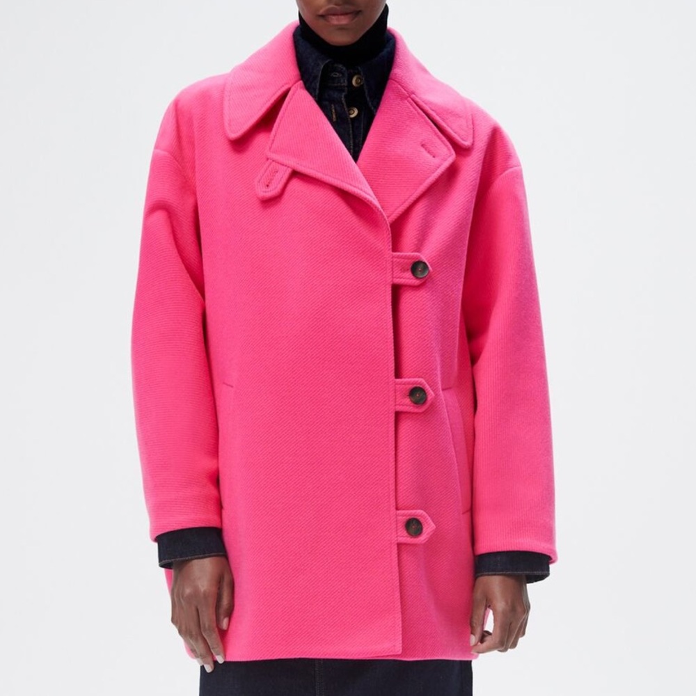 Double breasted coat from Zara